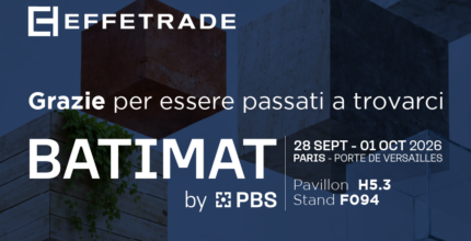 Effe Trade rafforza la sua presenza in Francia a BATIMAT 2026
